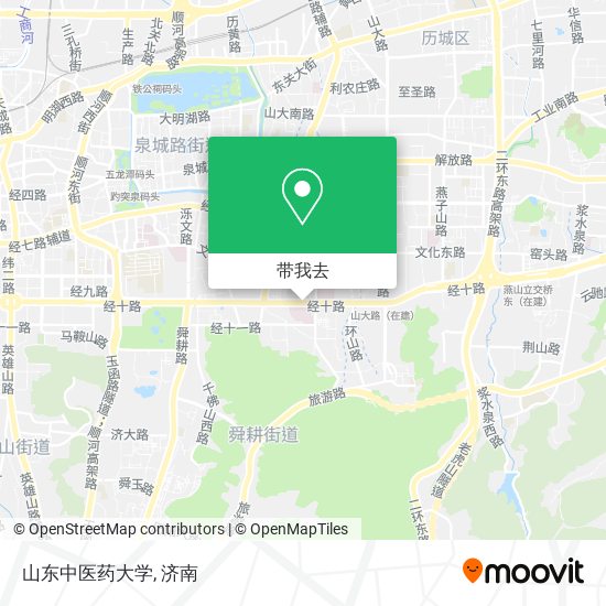 山东中医药大学地图