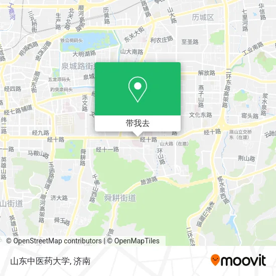 山东中医药大学地图