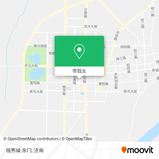 领秀城-东门地图