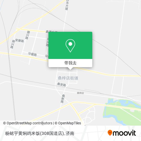 杨铭宇黄焖鸡米饭(308国道店)地图