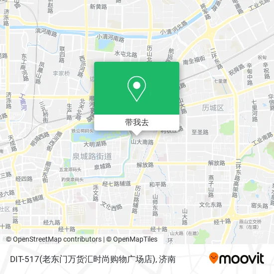 DIT-517(老东门万货汇时尚购物广场店)地图