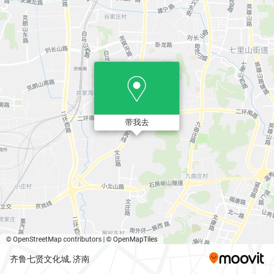 齐鲁七贤文化城地图