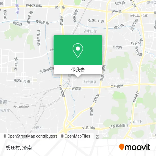 杨庄村地图