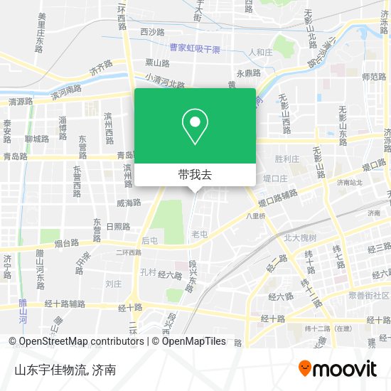 山东宇佳物流地图