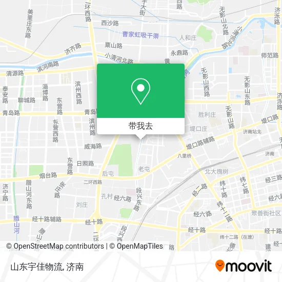 山东宇佳物流地图