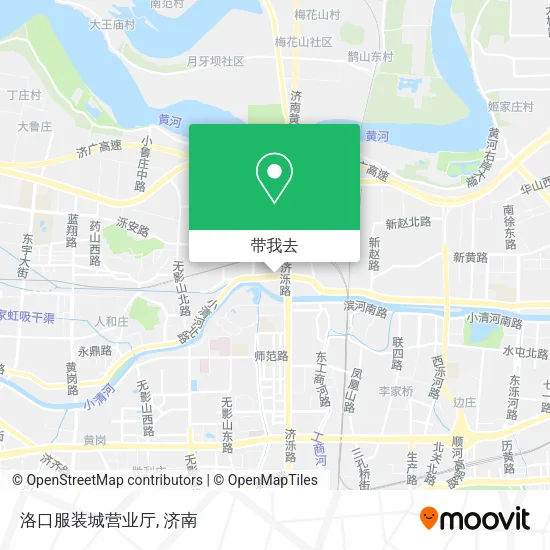 洛口服装城营业厅地图