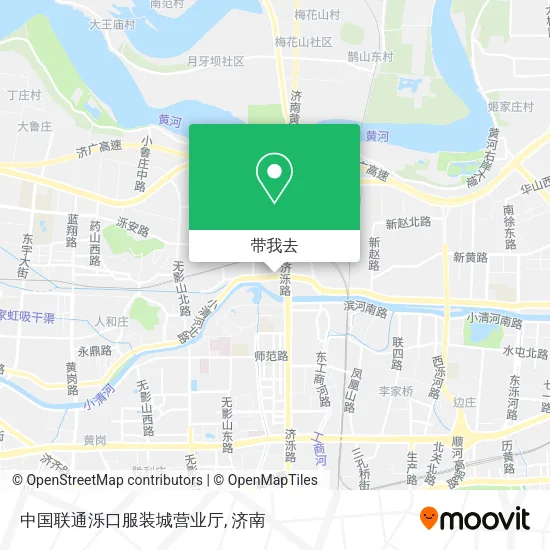 中国联通泺口服装城营业厅地图