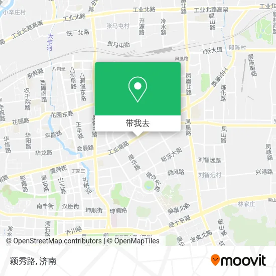 颖秀路地图