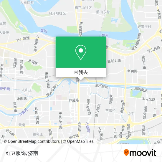 红豆服饰地图