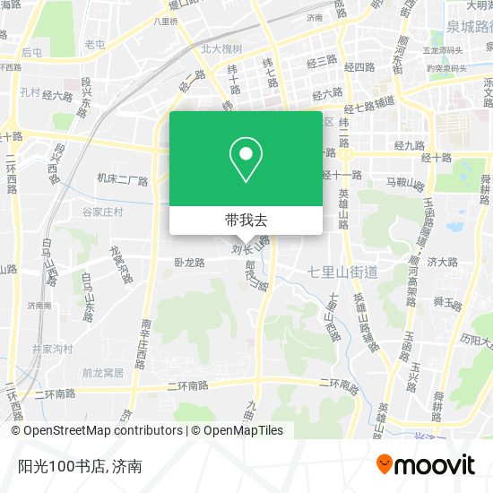 阳光100书店地图