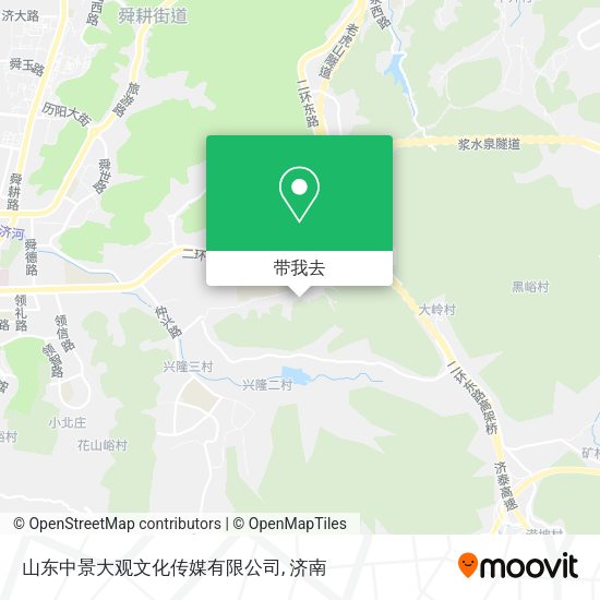 山东中景大观文化传媒有限公司地图