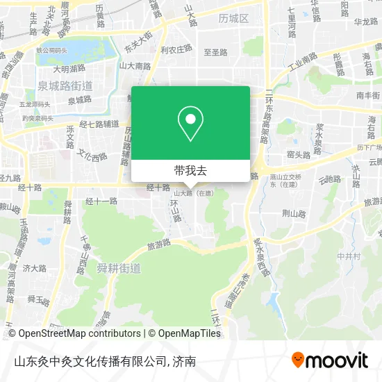 山东灸中灸文化传播有限公司地图