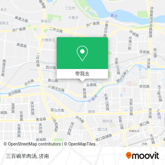 三百碗羊肉汤地图
