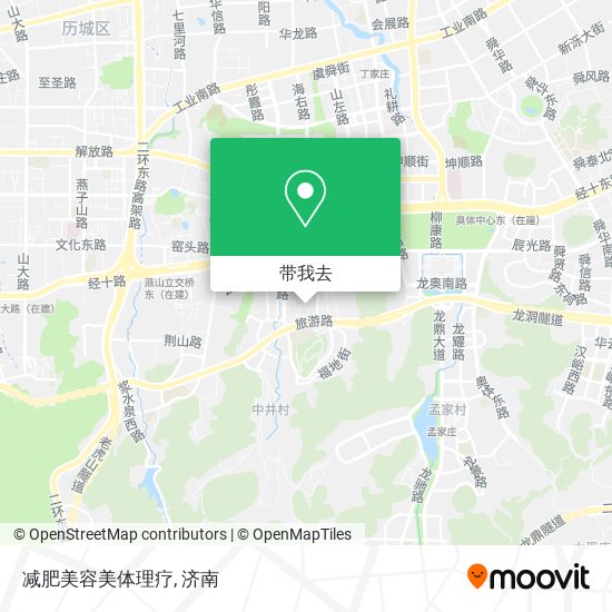 减肥美容美体理疗地图