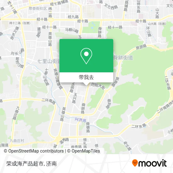 荣成海产品超市地图