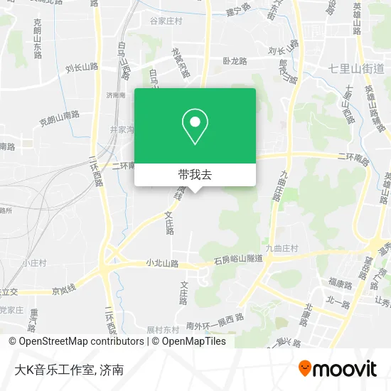 大K音乐工作室地图