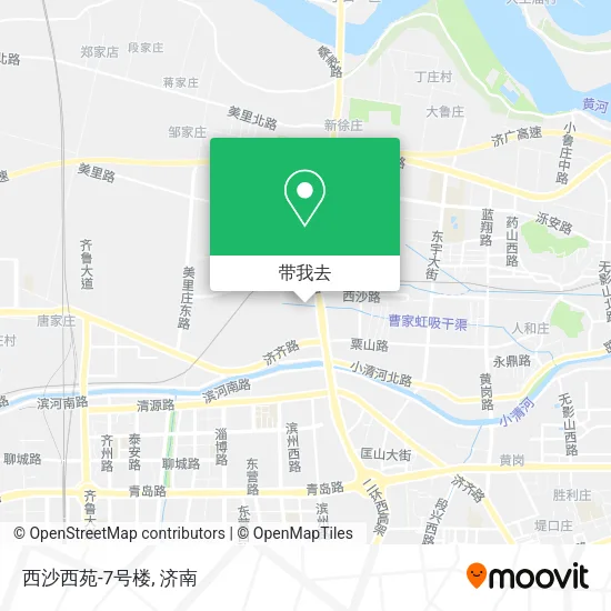 西沙西苑-7号楼地图
