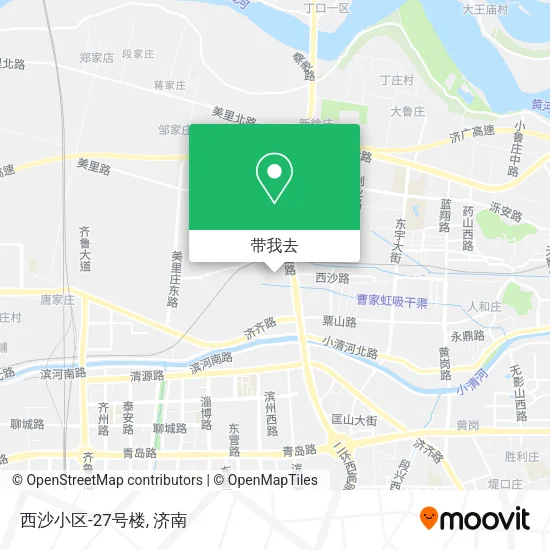 西沙小区-27号楼地图