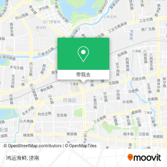 鸿运海鲜地图