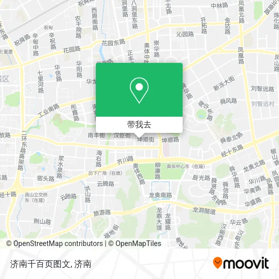 济南千百页图文地图