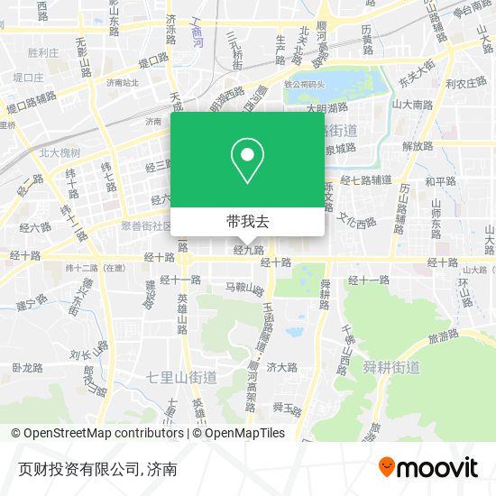 页财投资有限公司地图