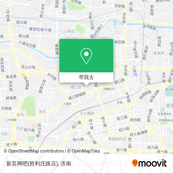 新页网吧(胜利庄路店)地图