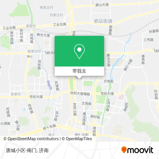 唐城小区-南门地图