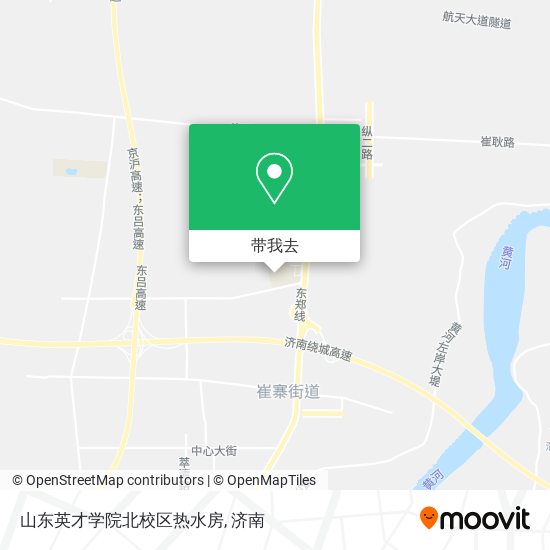 山东英才学院北校区热水房地图