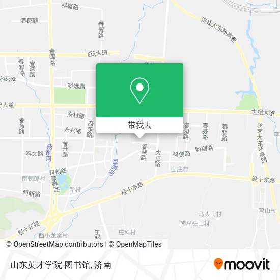 山东英才学院-图书馆地图