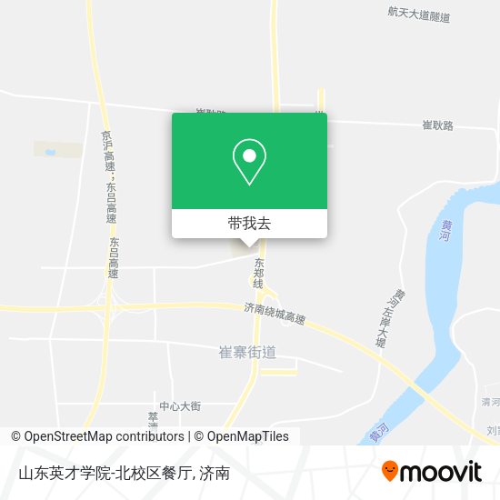 山东英才学院-北校区餐厅地图