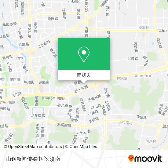 山钢新闻传媒中心地图