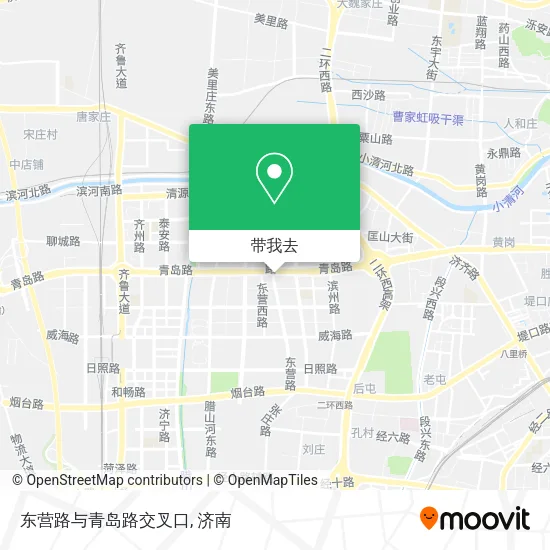 东营路与青岛路交叉口地图