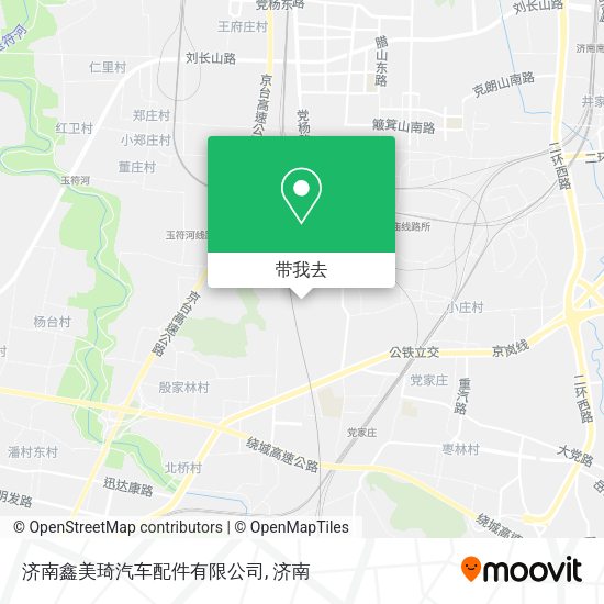 济南鑫美琦汽车配件有限公司地图