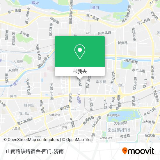 山南路铁路宿舍-西门地图