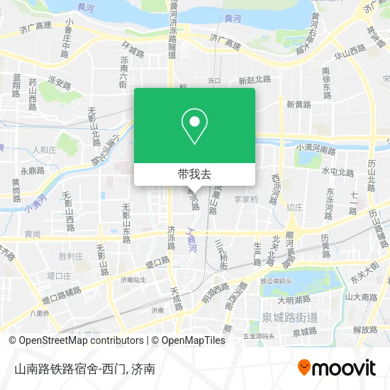 山南路铁路宿舍-西门地图