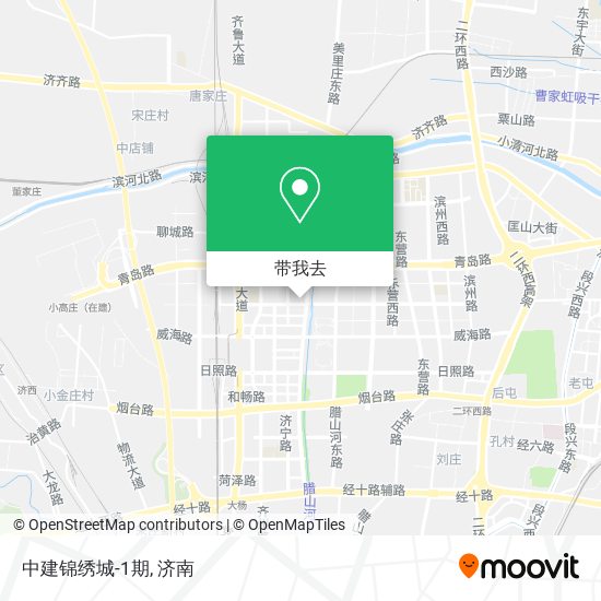 中建锦绣城-1期地图