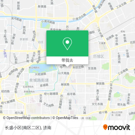 长盛小区(南区二区)地图
