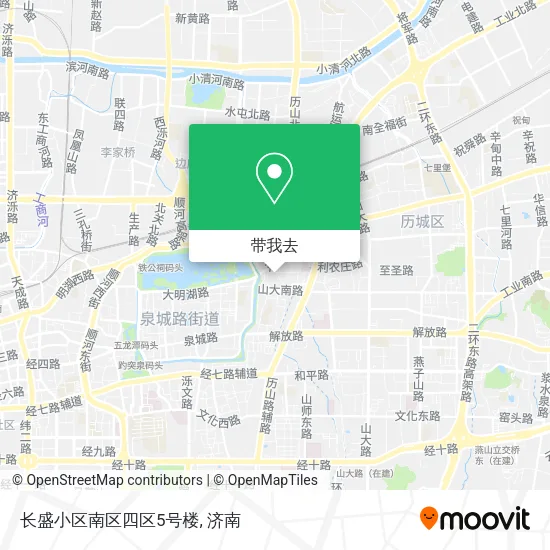 长盛小区南区四区5号楼地图