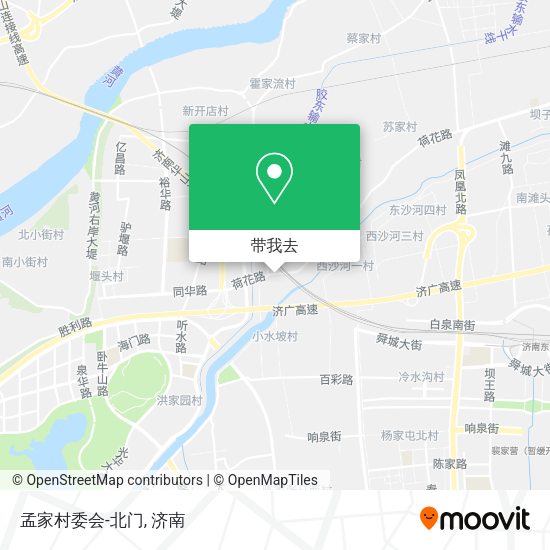 孟家村委会-北门地图