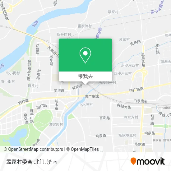 孟家村委会-北门地图
