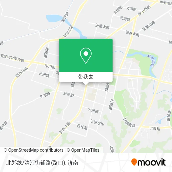 北郑线/清河街辅路(路口)地图