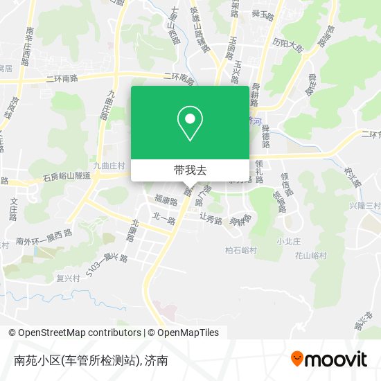南苑小区(车管所检测站)地图
