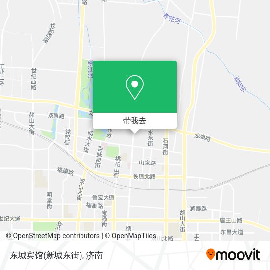 东城宾馆(新城东街)地图