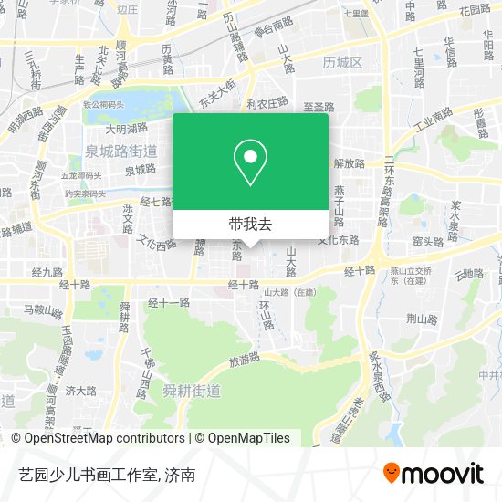 艺园少儿书画工作室地图