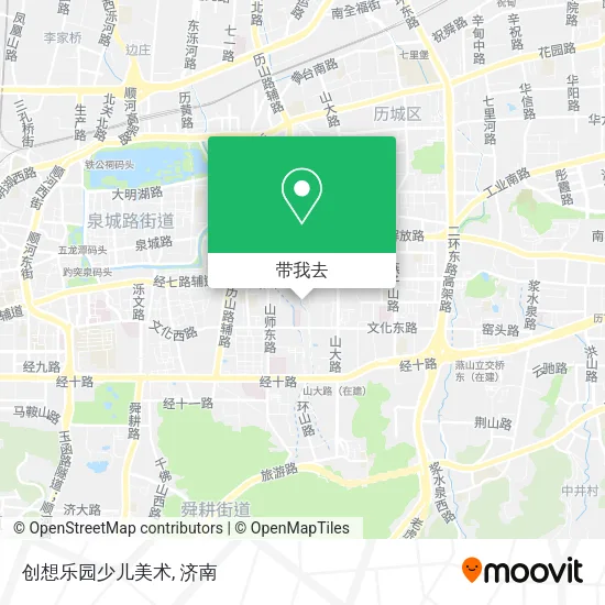 创想乐园少儿美术地图
