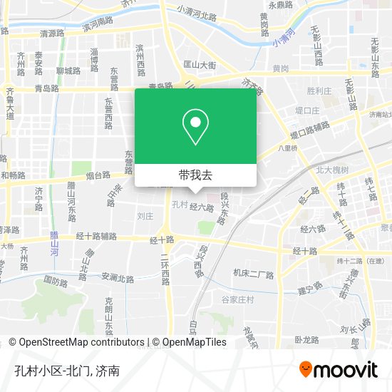 孔村小区-北门地图