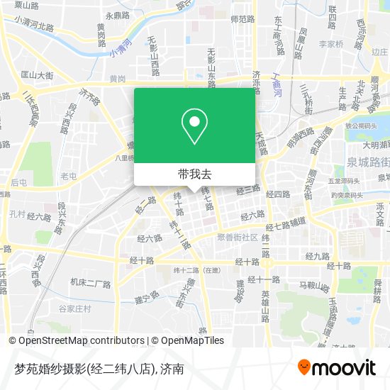 梦苑婚纱摄影(经二纬八店)地图