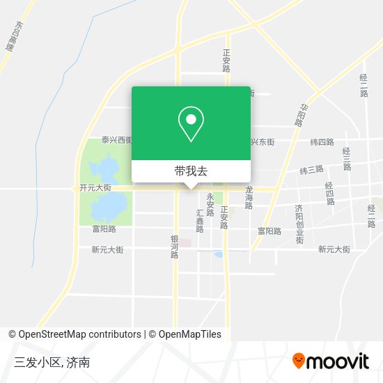 三发小区地图