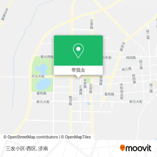 三发小区-西区地图