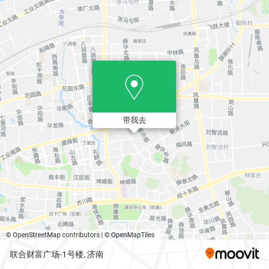 联合财富广场-1号楼地图